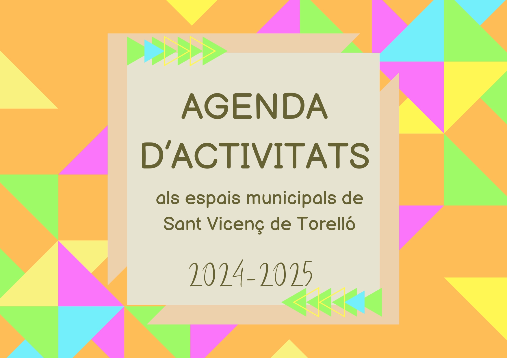 AGENDA D'ACTIVITATS