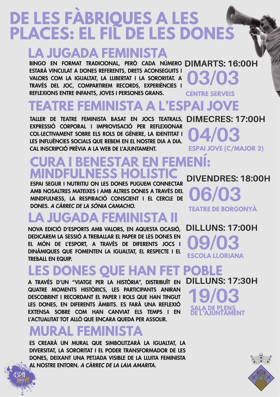 8M: DIA INTERNACIONAL DE LA DONA