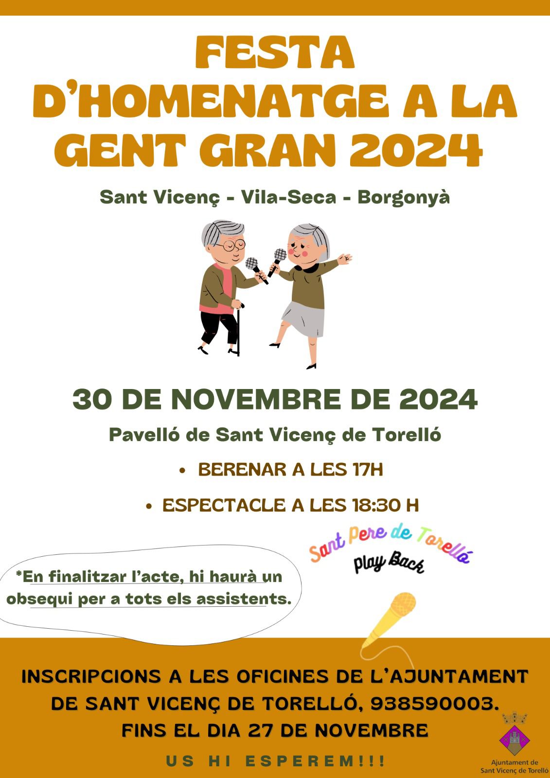 HOMENATGE A LA GENT GRAN 2024 