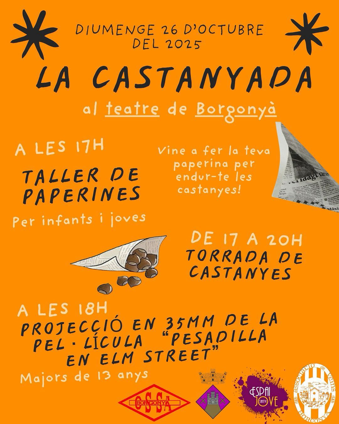 CELEBREM LA CASTANYADA A BORGONYÀ!