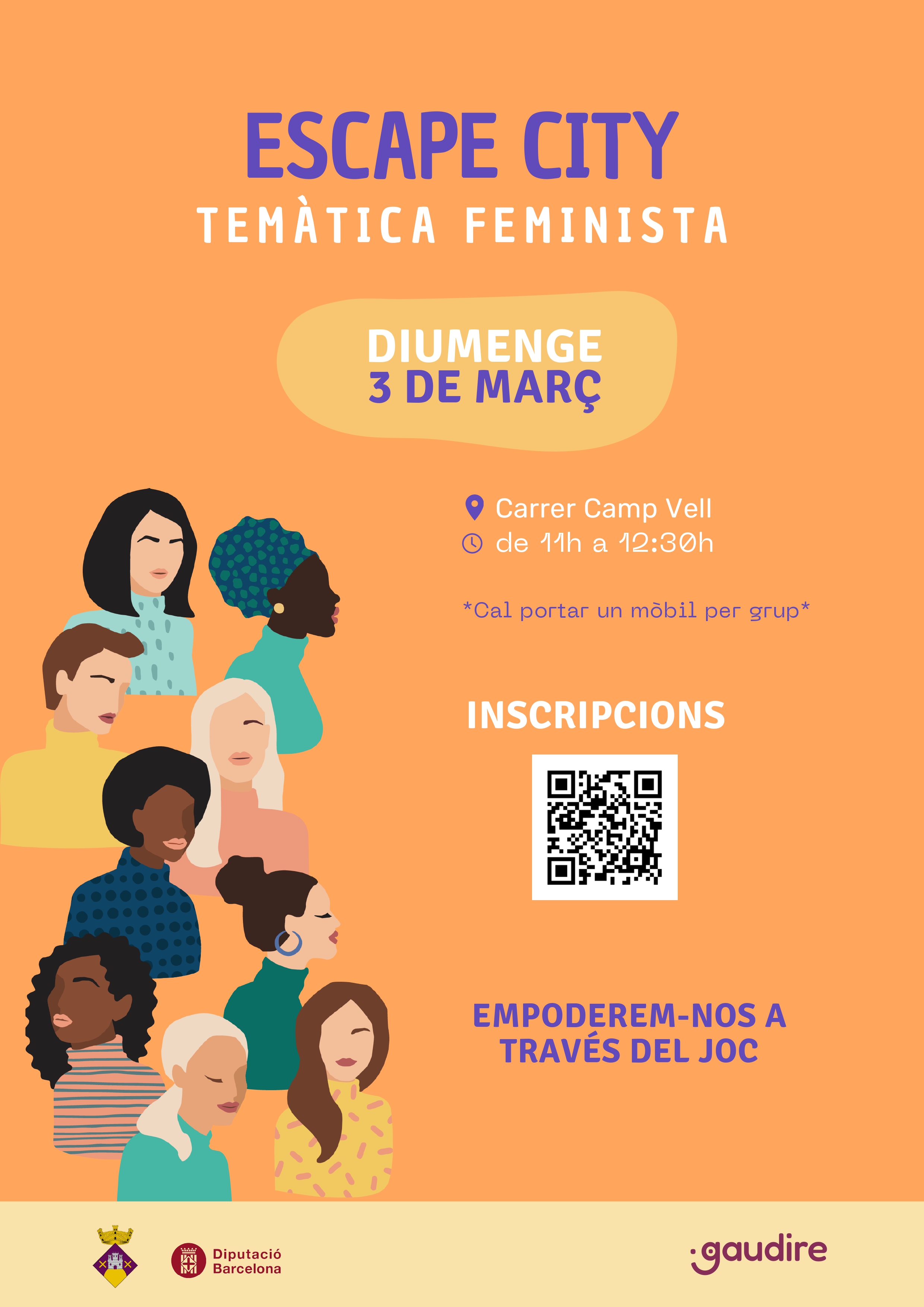 ESCAPE CITY, TEMÀTICA FEMINISTA